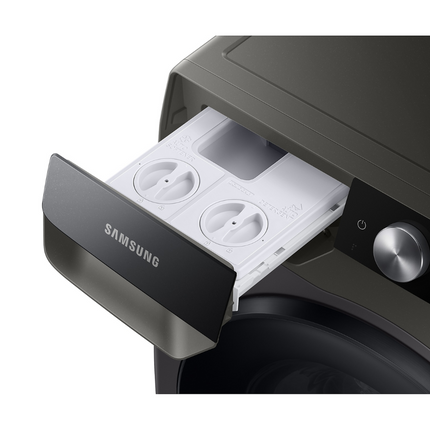 Máy Giặt Sấy Samsung AI Ecobubble Inverter Giặt 11 kg - Sấy 7 kg WD11T734DBX/SV (DL)