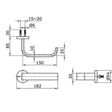 Móc Giấy Vệ Sinh TOTO TX703AJ