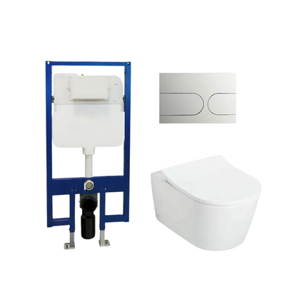 Bồn Cầu TOTO CW542ME5UNW1 TC513A WH172A MB175M#SS Treo Tường