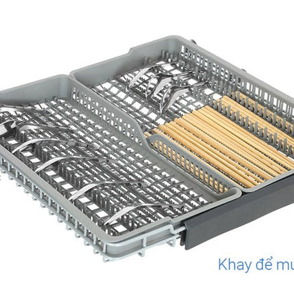 Máy Rửa Chén SAMSUNG DW60CG550FSGSV Độc Lập 14 Bộ Chén