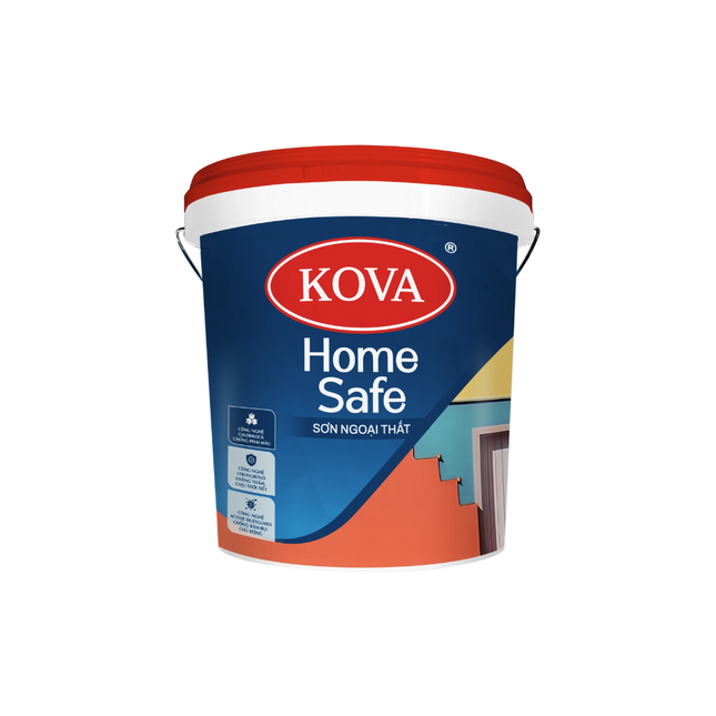 Sơn Ngoại Thất KOVA Home Safe (Bóng Mờ - Nền S,T,D,A)