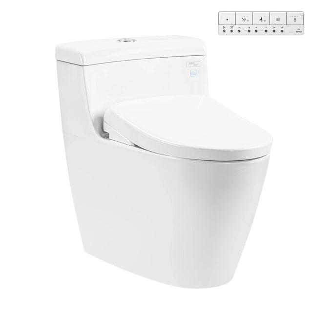 Bồn Cầu Điện Tử TOTO MS636CDRW23 Nắp Rửa Washlet TCF47360GAA S7 Giấu Dây