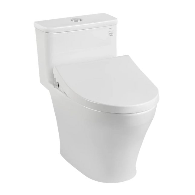 Bồn Cầu TOTO MS857DE4#XW Nắp Cơ Ecowasher TCW1211A