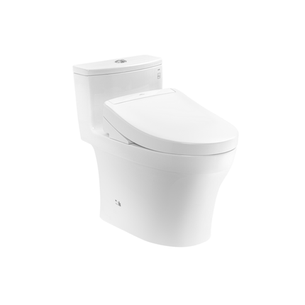 Bồn Cầu Điện Tử TOTO MS885CDW25#XW Washlet TCF34461GAA S5 Giấu Dây
