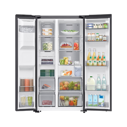 Tủ Lạnh Samsung Inverter 635 Lít Side By Side RS70F65K2FSV