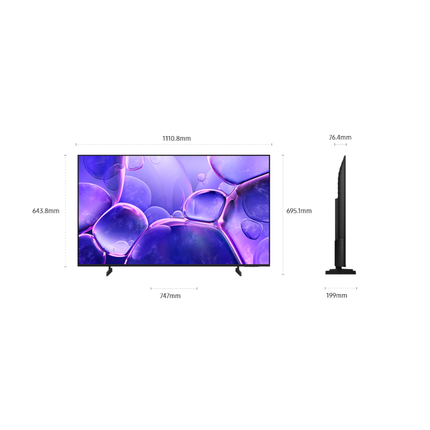 Samsung Smart TV Crystal UHD 50 inch 4K UA50UE100FKXXV