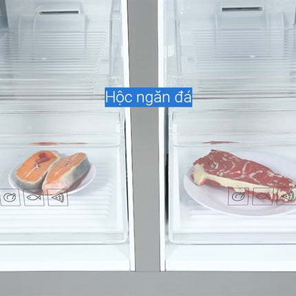 Tủ lạnh Samsung Inverter 488 lít Multi Door RF48A4000B4SV