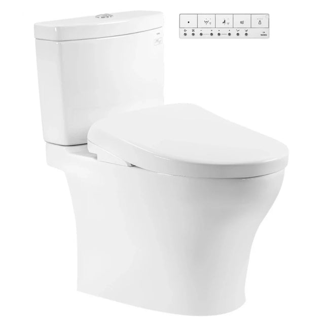 Bồn Cầu Điện Tử TOTO CS769CDRW23#XW Nắp Rửa Washlet TCF47360GAA S7 Giấu Dây