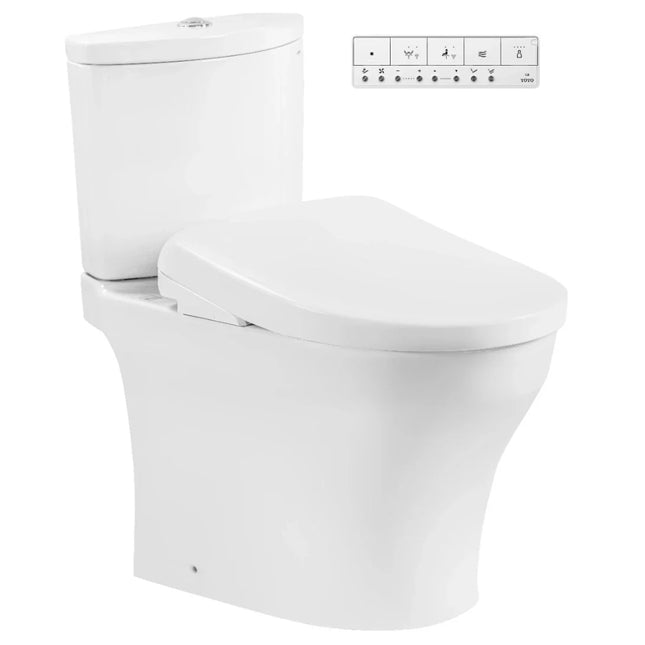 Bồn Cầu Điện Tử TOTO CS838CDW23#XW Nắp Washlet TCF47360GAA Dòng S7 Giấu Dây