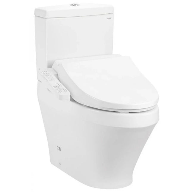 Bồn Cầu Điện Tử TOTO CS945PDW18#XW Nắp Rửa Washlet TCF23710AAA C2 Simple Thoát Ngang