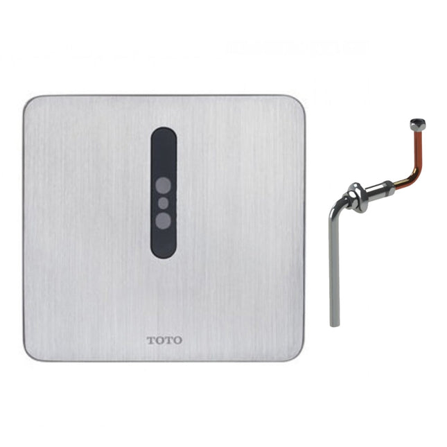 Van Xả Tiểu TOTO DUE126UKA VM2L051Z Cảm Ứng Dùng Pin Kèm Ống Nối