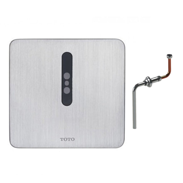 Van Xả Tiểu TOTO DUE126UKA VM2L037Z Cảm Ứng Dùng Pin Kèm Ống Nối