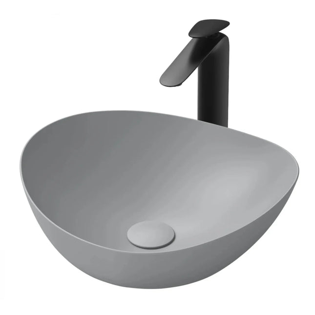 Chậu Rửa Lavabo TOTO LT4704G19#MGR Đặt Bàn Màu Xám Mờ 420x460x177 mm