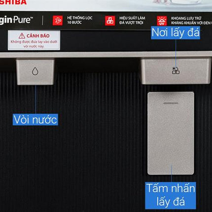 Máy lọc nước RO nóng lạnh và làm đá Toshiba TWP-IW2469SVN(K) 10 lõi