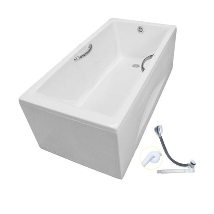 Bồn Tắm Yếm TOTO PAY1525HVC#W TVBF411 Nhựa 1m5 Tay Vịn
