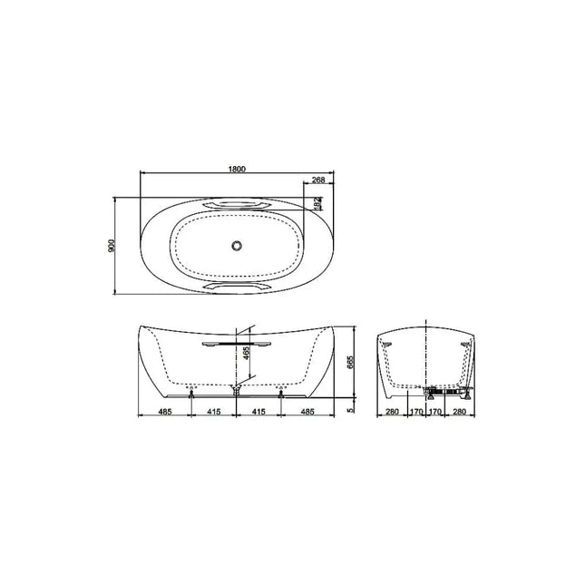 Bồn tắm đặt sàn GALALATO PJY1814HPWE#GW | Thiết Bị Vệ Sinh TOTO