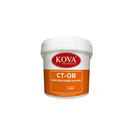 SƠN CÔNG NGHIỆP ĐA NĂNG KOVA CT-08 KHÔNG NHÁM (XANH, ĐỎ, TRẮNG) Sơn Kova | Nhà Phân Phối Cường Lâm
