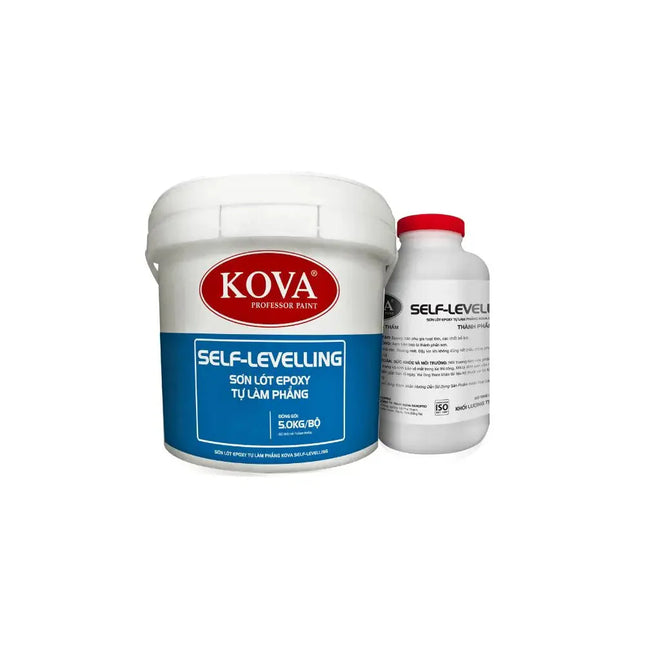 SƠN LÓT EPOXY TỰ LÀM PHẲNG KOVA SELF-LEVELING | Nhà Phân Phối Cường Lâm