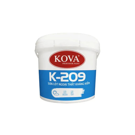 Sơn Lót Ngoại Thất Kháng Kiềm Kova K-209 Thùng 3.5L Trang Trí