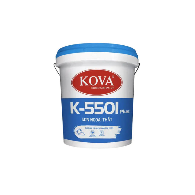 Sơn Ngoại Thất Cao Cấp Kova K-5501 Thùng 16L Trang Trí