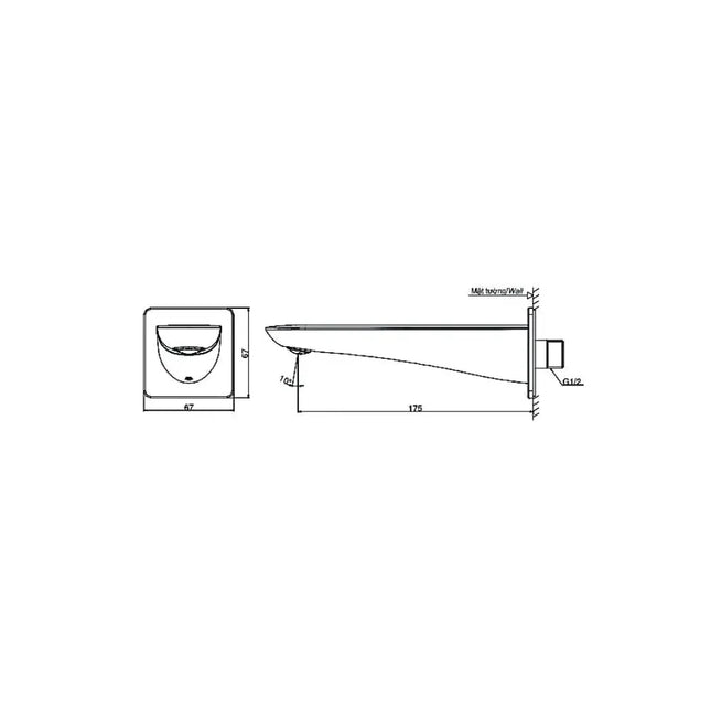 Tbg02001B Sen Tắm Gắn Tường