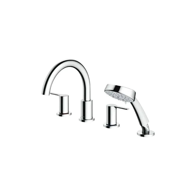 Vòi xả bồn nóng lạnh kèm sen tắm LB (4 lỗ) TBS01202BA | Thiết Bị Vệ Sinh TOTO