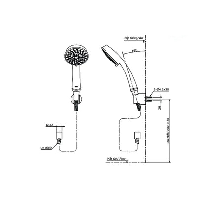 Sen tắm nhiệt độ TBV03427V TBW03002B | Thiết Bị Vệ Sinh TOTO