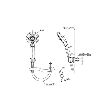 Sen tắm nhiệt độ TBV03429V TBW01010A | Thiết Bị Vệ Sinh TOTO
