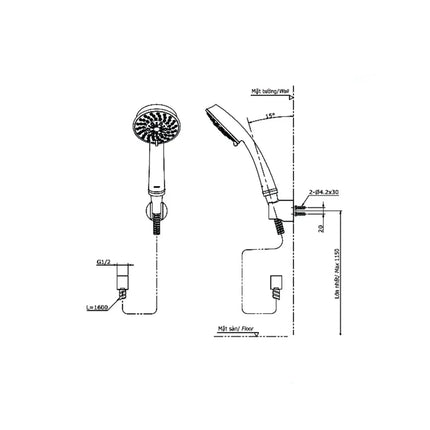 Sen tắm nhiệt độ TBV03429V TBW03002B | Thiết Bị Vệ Sinh TOTO