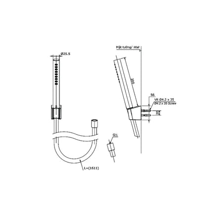 Sen tắm nhiệt độ TBV03431V TBW02017A | Thiết Bị Vệ Sinh TOTO