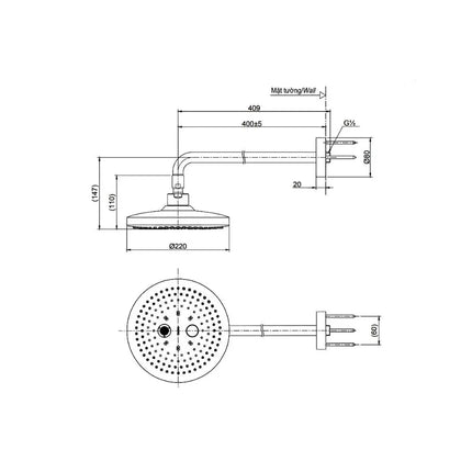 Tổ hợp sen âm tường TBW01004A TBW01010A TBS02001B TBS02304B TBV01103B/TBN01102B TBW01014B TBW01016B | Thiết Bị Vệ Sinh TOTO