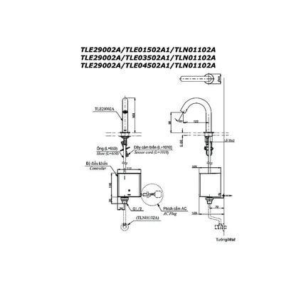 Tle29002A Vòi Lavabo Tự Động