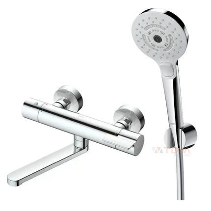 Vòi Sen Nhiệt Độ Nhật TOTO TBV03427V/TBW01035V Tay Sen Mist Spa 3 Chế Độ Xả Bồn