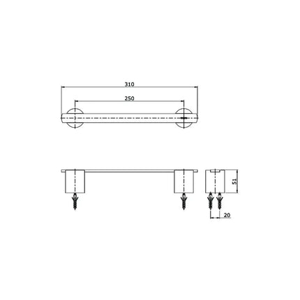 Ts702 Phụ Kiện Phòng Tắm