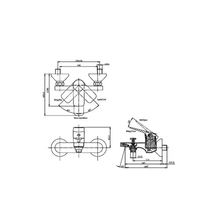 Ttmr302V Tbw03002B Sen Tắm Gắn Tường