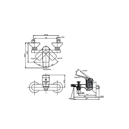 Ttmr302V Tbw07009A Sen Tắm Gắn Tường