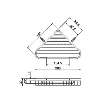 Lô xà phòng TX2AV1B | Thiết Bị Vệ Sinh TOTO