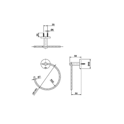 Tx702Aes Phụ Kiện Phòng Tắm