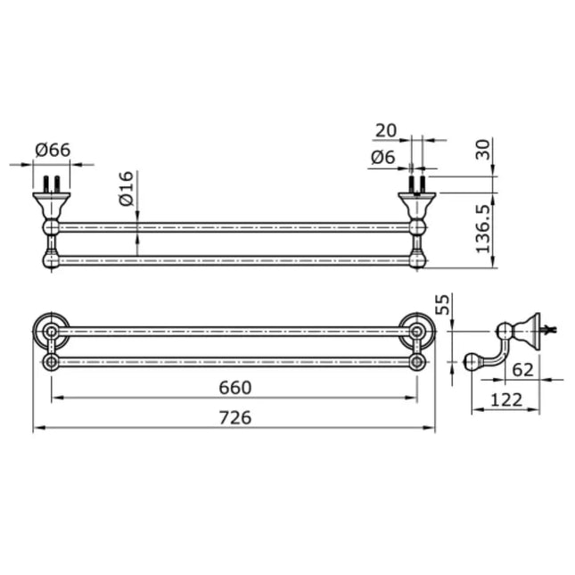 Tx724Ac Phụ Kiện Phòng Tắm