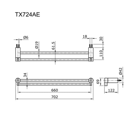 Tx724Ae Phụ Kiện Phòng Tắm
