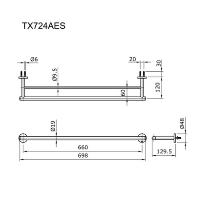 Tx724Aes Phụ Kiện Phòng Tắm