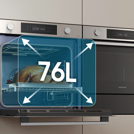 Lò Nướng SAMSUNG NV7B41201AS/SV Âm Tủ 76L Màu Đen